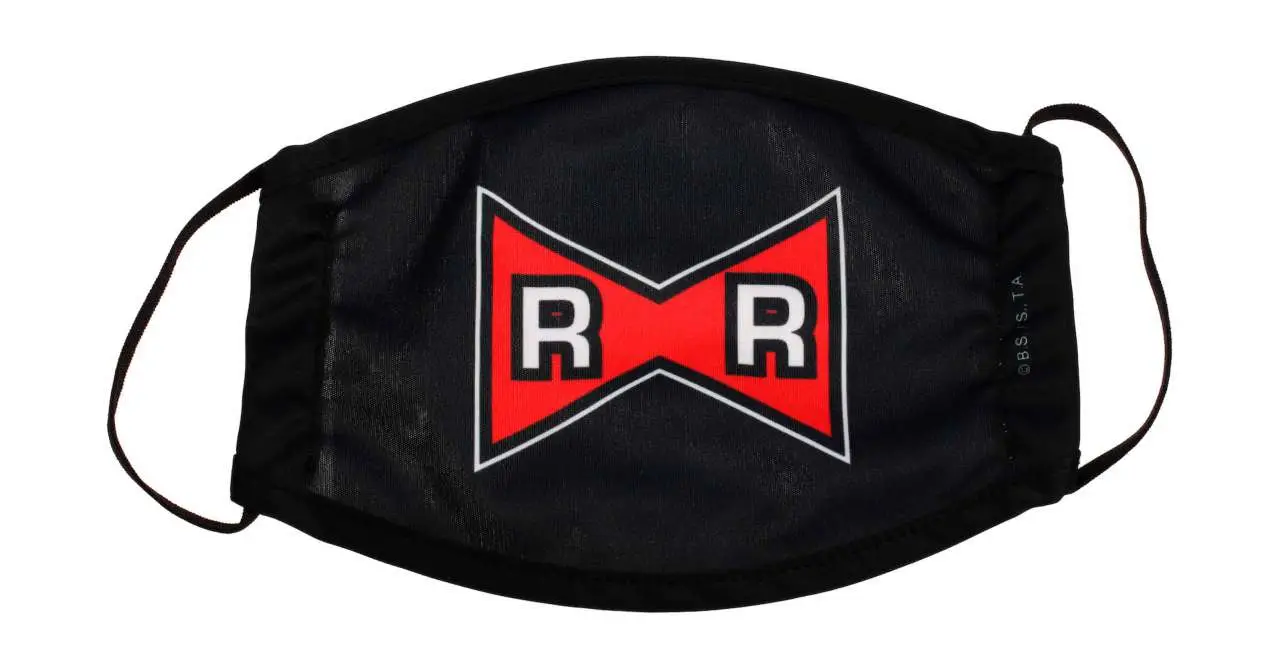 Masque Dragon Ball red ribbon face